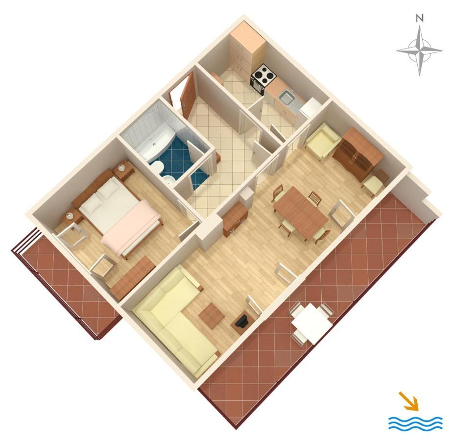 Apartments By The Sea Molunat, Dubrovnik - 8550 Exterior photo